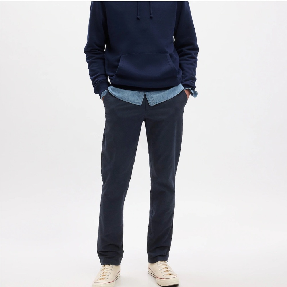 GAP khaki slim fit pants 42-34 Navy